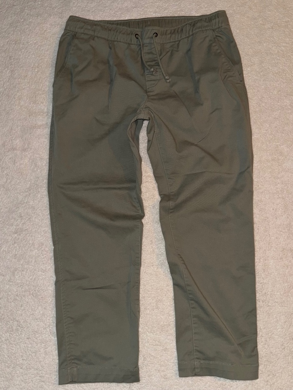 L.L. Bean Men's Comfort Stretch Dock Pants - Dark Cinder - Size Large